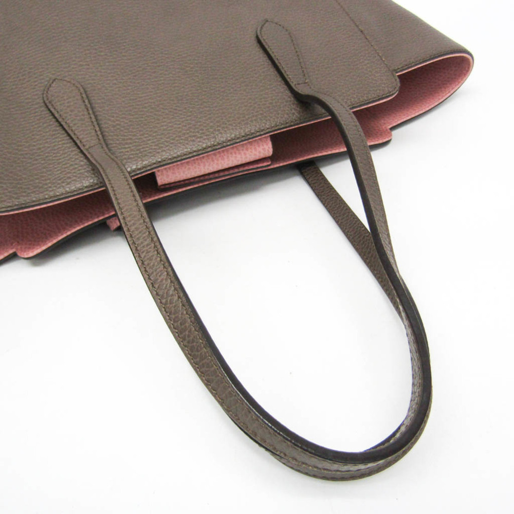 GUCCI Authentic Pink Leather Tote Bag - Picture 9 of 12